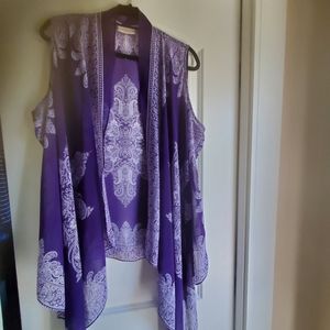 Chicos sheer over-top